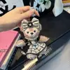 Chaveiro Lanyard Pingente Boneco de Pelúcia Urso Shirley Rose Duffy Fofo de Outono e Inverno Presente de Aniversário para Casal