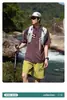 Camiseta de Manga Corta para Hombre con Protección Solar UPF50+, Antibacteriana, Secado Rápido, para Deportes al Aire Libre, Top Holgado, Camiseta de Secado Rápido para Hombre