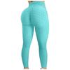 Amazon Sports Pantalones de Yoga Casuales de Fitness de Secado Rápido Estampado de Piña a Cuadros Levantamiento de Cadera Pantalones Burbuja para Mujer Jacquard Multicolor