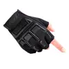 Guantes deportivos para exteriores de medio dedo, de dedos abiertos, para entrenamiento, antideslizantes, para aficionados militares, guantes tácticos de medio dedo del ejército gratuitos.