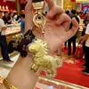 Colgante de Caballo de Oro Puro 999 Shuibei, Llavero de Teléfono de Oro, Colgante para Bolso, Regalo de Año Nuevo