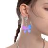 Triunfante 4 incluso mariposa cristal gota molde aretes collar colgante molde de silicona accesorios broche