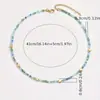Amazon Joyería Transfronteriza Bohemio Retro Moda Estrella Abalorio Cuentas de Arroz Collar para Mujeres Clavícula Artístico Retro