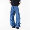 Pantalones de Trabajo Paracaidista Azul Francés para Exteriores, Nuevos de Primavera y Otoño, Holgados, Plegados, de Secado Rápido, para Senderismo y Deportes