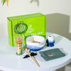 Especial transfronterizo para juego de té matcha estilo japonés para pedir té, juego de té, montaje de juego de té, tazón para matcha, cuchara para matcha, 100 herramientas Benli para matcha