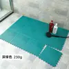 Tapete de Banheiro Patchwork Amazon para Casa Chuveiro Antiderrapante Tapete de Chão Vazado Impermeável Tapete para Pés de Vaso Sanitário Chuveiro