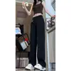 Pantalones Personalizados/Drapeados para Hombres y Mujeres, Tendencia de Otoño, Ajuste Limpio, Casual, Holgado, Rectos