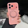 Estojo Protetor de Stand Rotativo com Strass de Luxo Leve Adequado para iPhone 18 Pro Max, Capa de Celular Luxuosa com Strass Completo Transfronteiriça 17