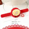 Nuevo Anillo de Presión de Peluche de Dibujos Animados Pulsera de Decoración para la Muñeca de Niños Pulsera de Muñeca de Fruta Linda Regalo Pequeño