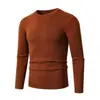 2025 Amazon Novo Outono e Inverno Masculino Decote V Malharia Malharia Moda Decote Coração Pulôver Tricotado Camisa Base Tricotada