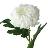 Flor Artificial Crisântemo Rico Ramo Único Crisântemo Grande Crisântemo Melaleuca Flor de Seda Flor Artificial Crisântemo Transfronteiriço Arranjo de Flores de Seda