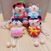 Muñeca Original Nacional de Dibujos Animados Nezha Llavero Colgante Muñeca Kappibala Capibara Dibujos Animados Adornos