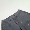Ropa para Hombre Jiayiku 2025 Primavera Nuevo Estilo Páramo Retro Americano Jeans Lavados Teñidos Sucios Pantalones Rectos de Leñador