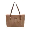 Bolsa de Ombro Feminina Grande Capacidade Moda Bolsa para o Dia a Dia Outono e Inverno Nova Casual Bolsa de Mensageiro para Estudante Bolsa Tote
