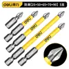 Conjunto de Ferramentas Durável Ultra-Duro Resistente a Impacto para Furadeira Elétrica e Chave de Fenda com Pontas Phillips Fortemente Magnéticas Antiderrapantes