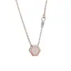 Collar de Clavícula Geométrico Simple Exquisito Nuevo Transfronterizo Europeo y Americano Joyería con Colgante de Lujo Ligero de Alta Gama para Mujer