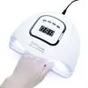 Sunx5Max Máquina de Terapia de Luz para Manicura 180W Sensor Lámpara de Horneado Secador Esmalte de Uñas Pegamento Máquina de Secado Rápido Lámpara Led