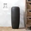 Jarrón de Cerámica Grande de Jingdezhen Decoración para Sala de Estar, Florero de Cerámica para Flores Secas de Pie, Maceta de Estilo Chino Nuevo, Porcelana Azul y Blanca