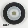 Aço Inoxidável Polimento Plástico Escovado Tampa Aço Inoxidável Roda de Polimento de Nylon Roda de Fibra Tipo 100 Disco de Esmerilhadeira Angular