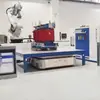 Veículo Plataforma Elétrico Sem Trilhos Carrinho de Transporte Inteligente AGV Acoplamento de Ponto Fixo Automatizado Tipo Elevatório