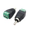 Cabeça de vídeo AV RCA Lotus Head Verde Conector de terminal macho RCA Acessórios de monitoramento AV Conector do bloco de terminais