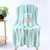 Toalla de Terciopelo Coral Transfronteriza Juego de Toallas de Baño Toalla Ancha a Cuadros de Terciopelo Coral Toalla Doméstica Absorbente de Secado Rápido Toalla Facial