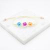 Pulsera de narcisos de flor natural transfronteriza con combinación de colores Joya del Tiempo estilo coreano espécimen vegetal pulsera de flor seca regalo para amigas para mujeres