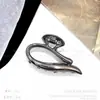 Pinza para el Cabello de Estilo Minimalista y Discreto, Pinza Metálica de Tiburón Pequeña a Mediana, Pasador Versátil y Elegante para Recogido en la Parte Trasera de la Cabeza