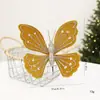 Nuevas decoraciones de Navidad 2026: Adornos de mariposa realistas, Decoraciones navideñas DIY, Adornos colgantes de mariposa