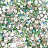 Uñas de celebridad de internet Shi Yue punta inferior diamante ocho grandes ocho pequeños diamantes 33 facetas tridimensionales apiladas joyas de diamante para uñas coloridas full diamond