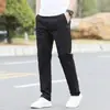 Calça casual versátil masculina 2023 outono nova calça masculina reta solta calça social calça esportiva longa masculina outono masculino