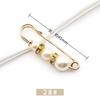 Hebilla de Cintura Pin de Cintura Invisible Accesorios Ropa Fija Cintura Cambiar Pequeño Artefacto Hebilla Anti-deslizamiento Broche Pantalones de Mujer