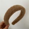 Diademas de Peluche Coloridas, Estilo Dulce de Niña para Salir, Combinadas con Pinzas para el Cabello, Diademas de Tela a la Moda, Rebajas de Invierno