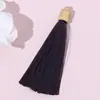 Fabricante Venta al por Mayor Pequeño Peso Borla Borla Accesorios para el Cabello de Niños Accesorios de Borla Colgante Marcapáginas Metal Imitación Sombrero Borla Colgante