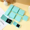 Cajas de Empaque para Joyería de Stock Listo del Fabricante, Se Pueden Imprimir con Logo, Tapa abatible magnética, Cajas de Papel para Anillos, Collares, Pulseras y Pendientes