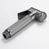 Pistola rociadora de ducha presurizada gris con núcleo de cobre y aleación de zinc, boquilla de grifo, inodoro, inodoro de alta presión