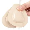 Almohadillas de antepié de dos tonos en forma de gota de agua para tacones altos, con insertos suaves, resistentes, autoadhesivos, de media talla ajustable, diseño de panal para antideslizante y absorción de impactos