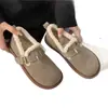 Sapatos Birkenstock com Forro de Lã Feminino Solado Macio Novos 2025 Sapatos Retrô Outono e Inverno Solado Grosso Sapatilhas Sapatilhas Sola Grossa Sapatos Quentes de Lã e Algodão