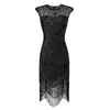 El Vestido de Noche Gatsby Más Popular de Amazon para Tallas Grandes Estilo Retro de los Años 20 con Lentejuelas y Borlas