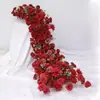 Cenário de Flor de Cachoeira Aniversário Flores Artificiais Flores de Simulação Celebração de Casamento Decoração de Casamento Ornamentos de Luxo Leve Fundo Decoração de Boas-Vindas