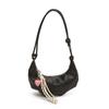 Bolso de mano plisado de nicho de alta gama, moderno y sencillo, para mujer. Nuevo bolso versátil tipo dumpling, bolso de hombro cruzado personalizado para mujer.