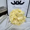 90 Peças de Flores Hortênsias Artificiais Individuais para Decoração de Salão de Casamento, Decoração de Parede com Flores Artificiais, Arranjo de Flores, Decoração de Casa, Flores Artificiais Feitas à Mão
