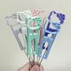 60 Herramientas de Bolígrafo de Cuentas de Doble Aguja, Herramientas de Cuentas que Ahorran Esfuerzo, Pinzas, Bolígrafo de Aguja Especial para Cuentas de 2.6 mm, Linda Herramienta para Arte con Cuentas