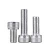 Tornillos de cabeza hueca hexagonal de acero inoxidable 304, al por mayor, con cabeza ahuecada y cabeza cilíndrica, moleteados, M3M4M5M6M8M10