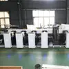 Máquina de Impresión Flexográfica Tipo Pétalo de Wenzhou Impresora Flexo de Cinco Colores Doble Cara Máquina Impresora de Etiquetas Autoadhesivas Pegatinas de Sellado para Llevar