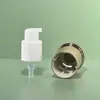 Bomba de Pó com 18 Dentes e Bico de Spray Externo, Tampa Externa Dourada com Banho UV, Cabeça de Bomba Pressora para Base/Líquido Venda por Atacado