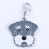 Nueva placa de identificación de metal para perro con forma de oso, productos para mascotas, regalos creativos para el hogar, se puede grabar con láser, colgante de madera para perro.