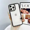 Funda para Teléfono Móvil de Diamante Estilo Simple Ins Adecuada para Apple 16Promax Celebridad de Internet Apple 15Pro Protección Total Anti-Caídas
