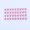 Adesivos decorativos de pérolas coloridas de amor para crianças, autoadesivos para rosto e sobrancelhas, adesivos de carro de pérolas feitos à mão DIY