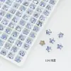 Novo Produto Diamante para Nail Art Estrela do Mar Grossa de 6mm Cristal Dongzhou Diamante de Fundo Pontiagudo Estrela de Cinco Pontas com Formato Especial Joia para Nail Art Estilo Quente de Celebridade da Internet